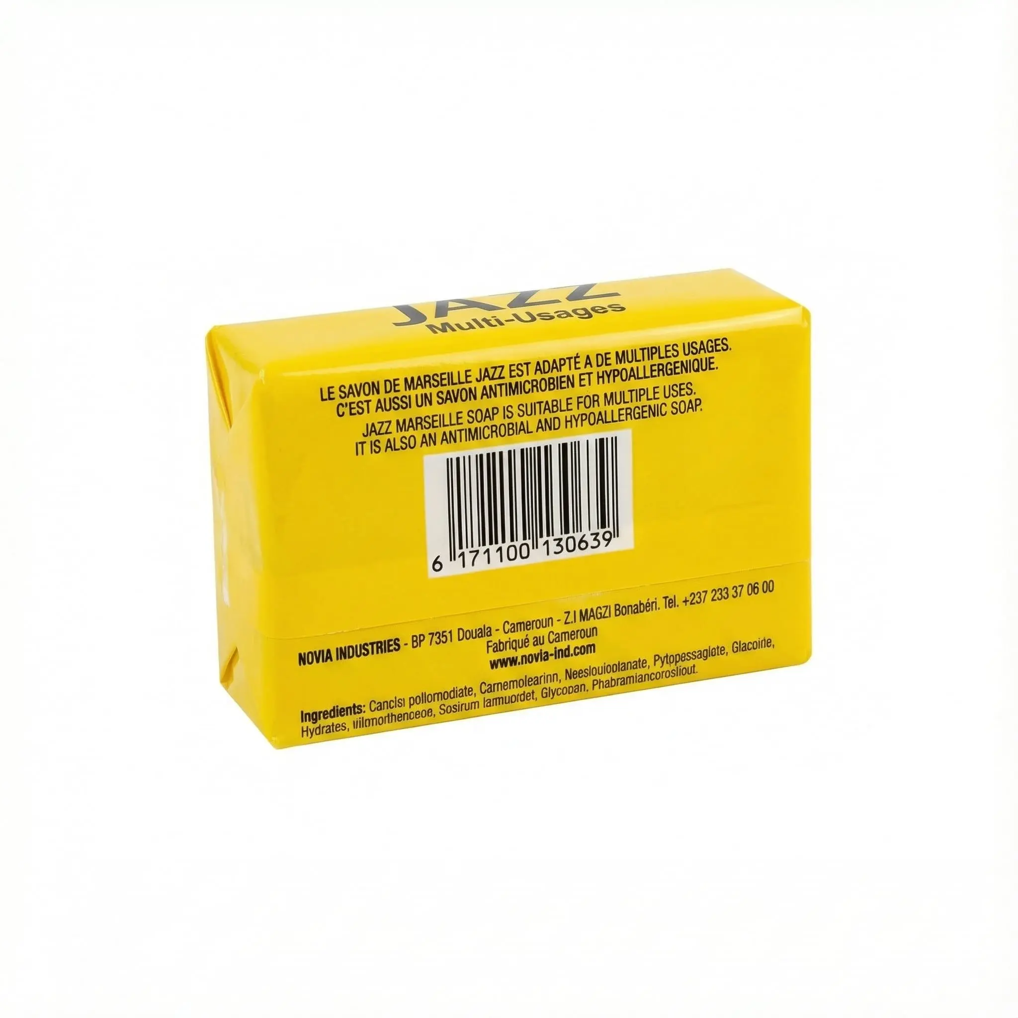 composition du savon multi usage Jazz parfum citron